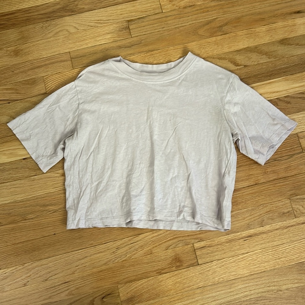 Women’s all saints body cropped tee - lavender